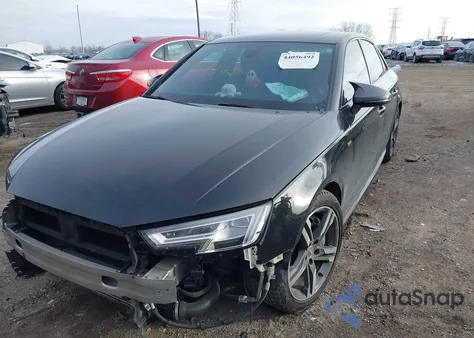 2018 Audi A4 2.0T Premium/2.0T Tech Premium from USA, damaged, VIN WAUENAF49JN016268